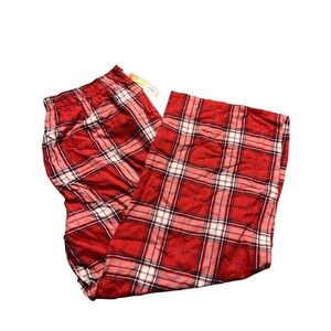 Colsie Red Plaid Flannel Pajama Pants Lounge Bottoms XXL